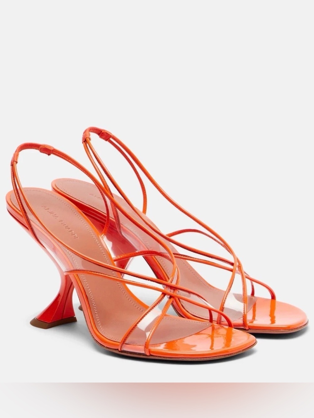 Amina Muaddi Lena Slingback Sandal